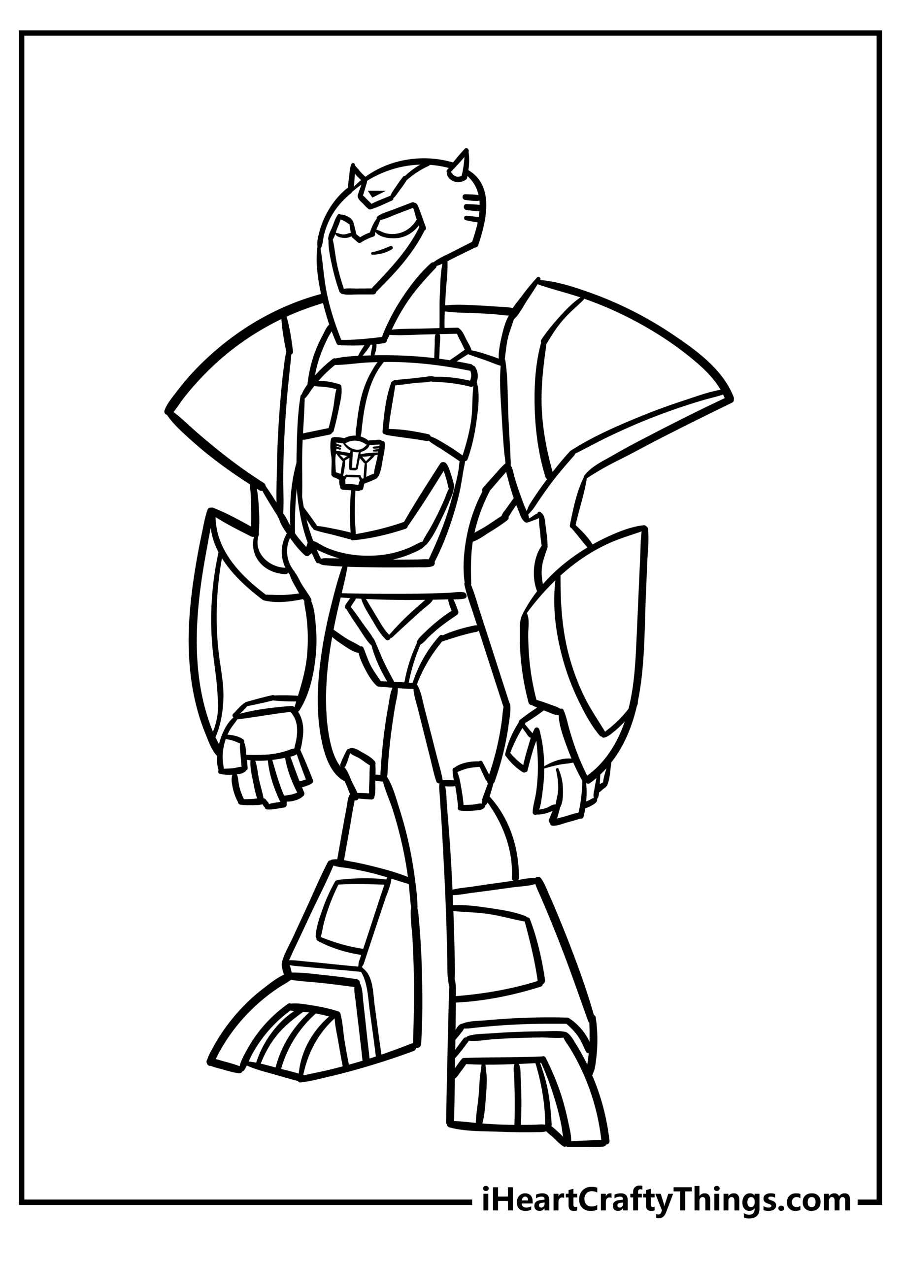 Transformer Bumblebee Coloring Pages 2025 Transformer Bumblebee Coloring Pages 2025