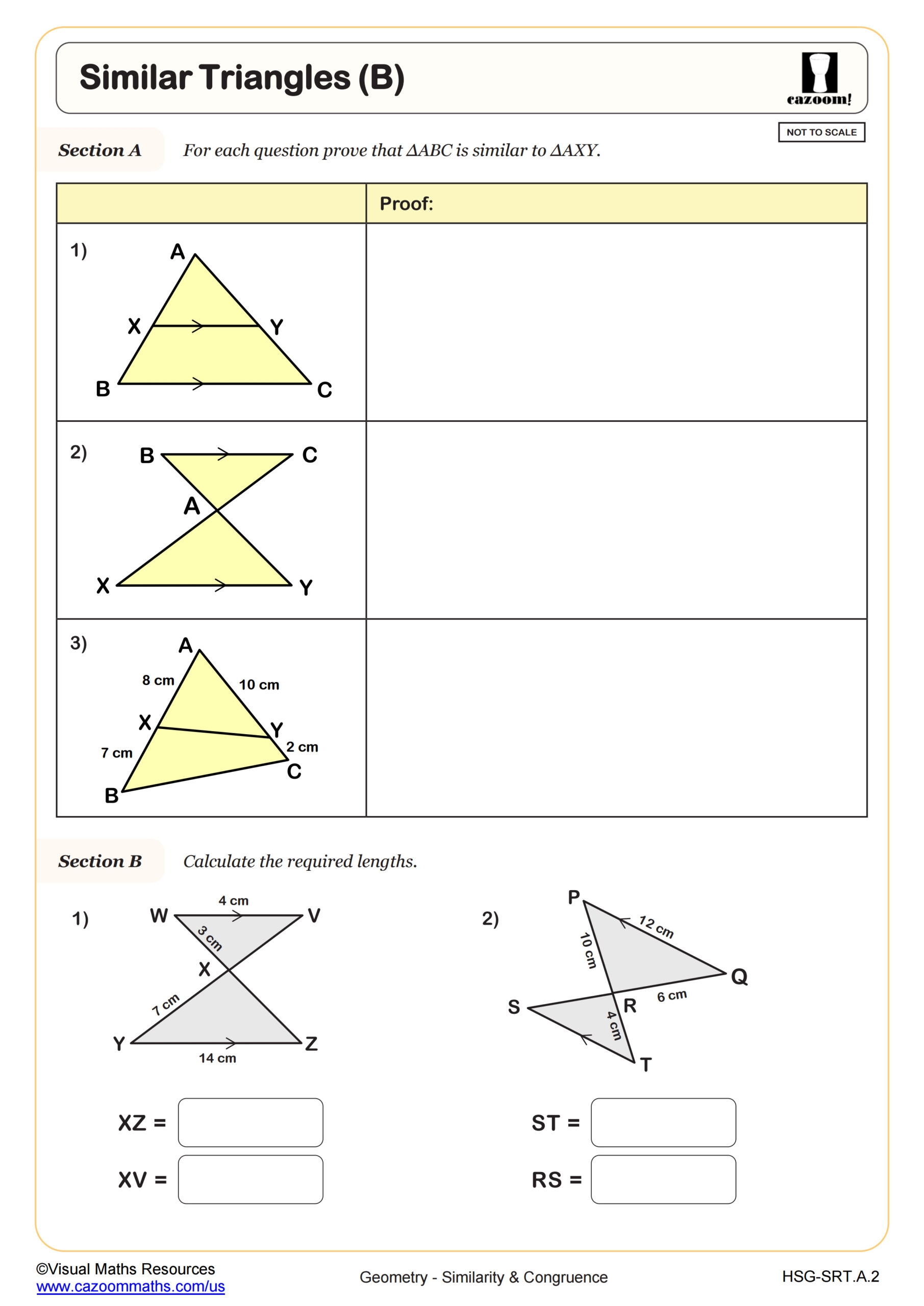 geometry similar triangles worksheet geometry similar triangles worksheet