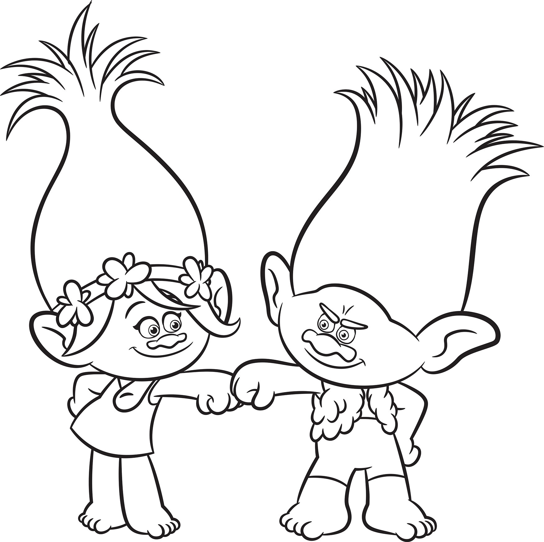 Trolls Movie Coloring Pages Best Coloring Pages For Kids Trolls Movie Coloring Pages Best Coloring Pages For Kids
