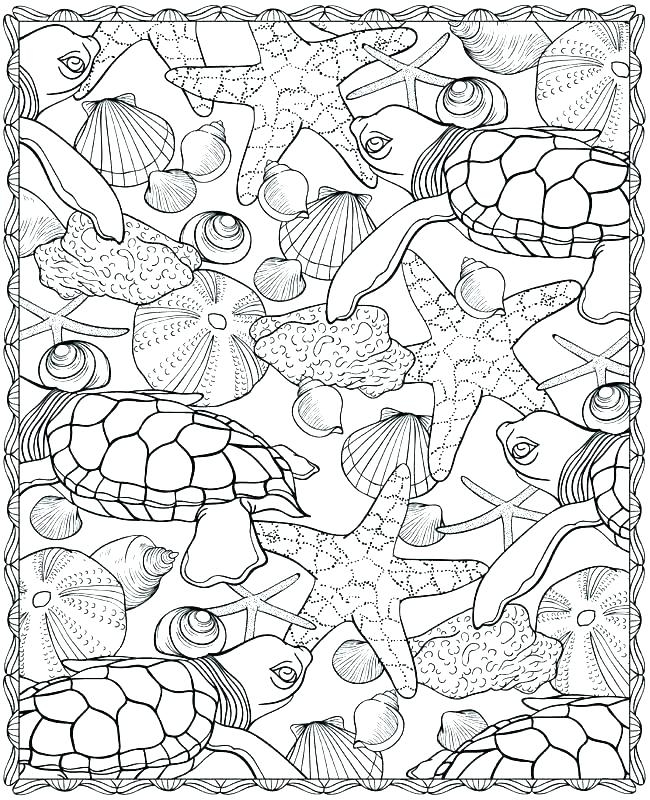 Under The Sea Coloring Pages At GetColorings Free Printable 