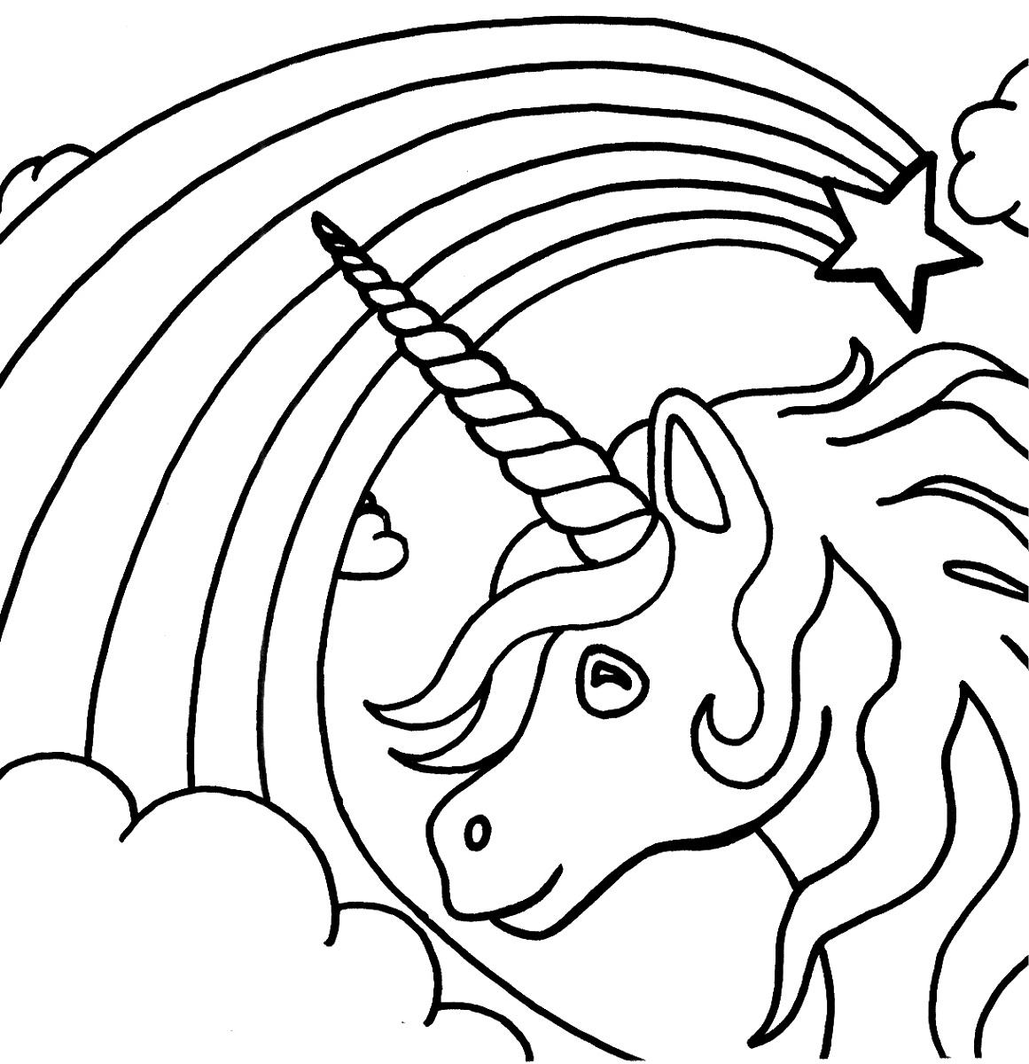 Unicorn Rainbow Coloring Pages At GetColorings Free Printable Unicorn Rainbow Coloring Pages At GetColorings Free Printable