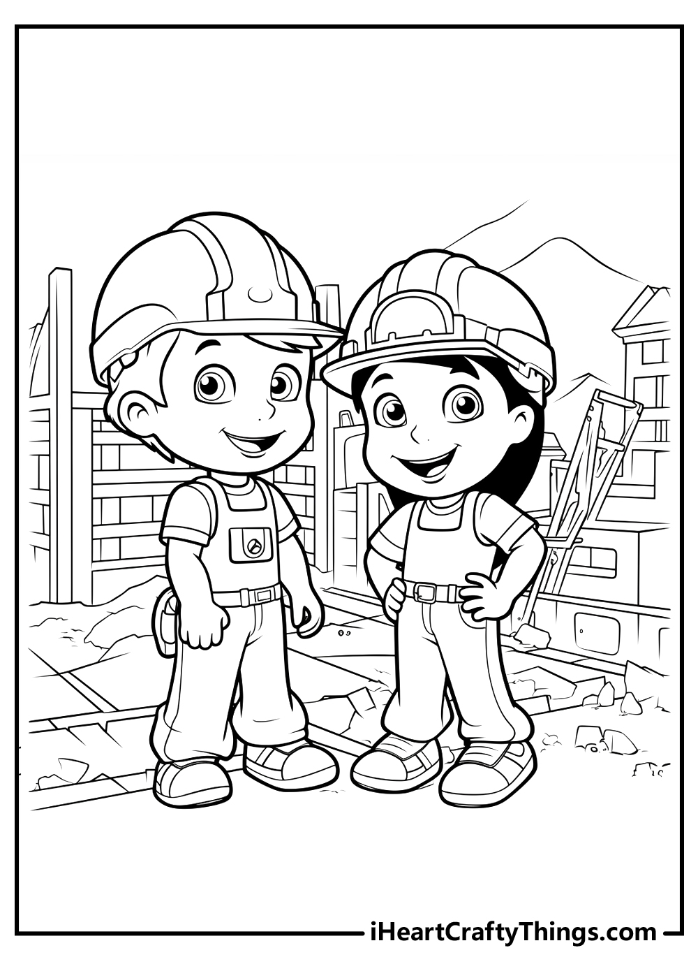 Unleash Your Inner Architect Fun Construction Color Pages For Kids Unleash Your Inner Architect Fun Construction Color Pages For Kids