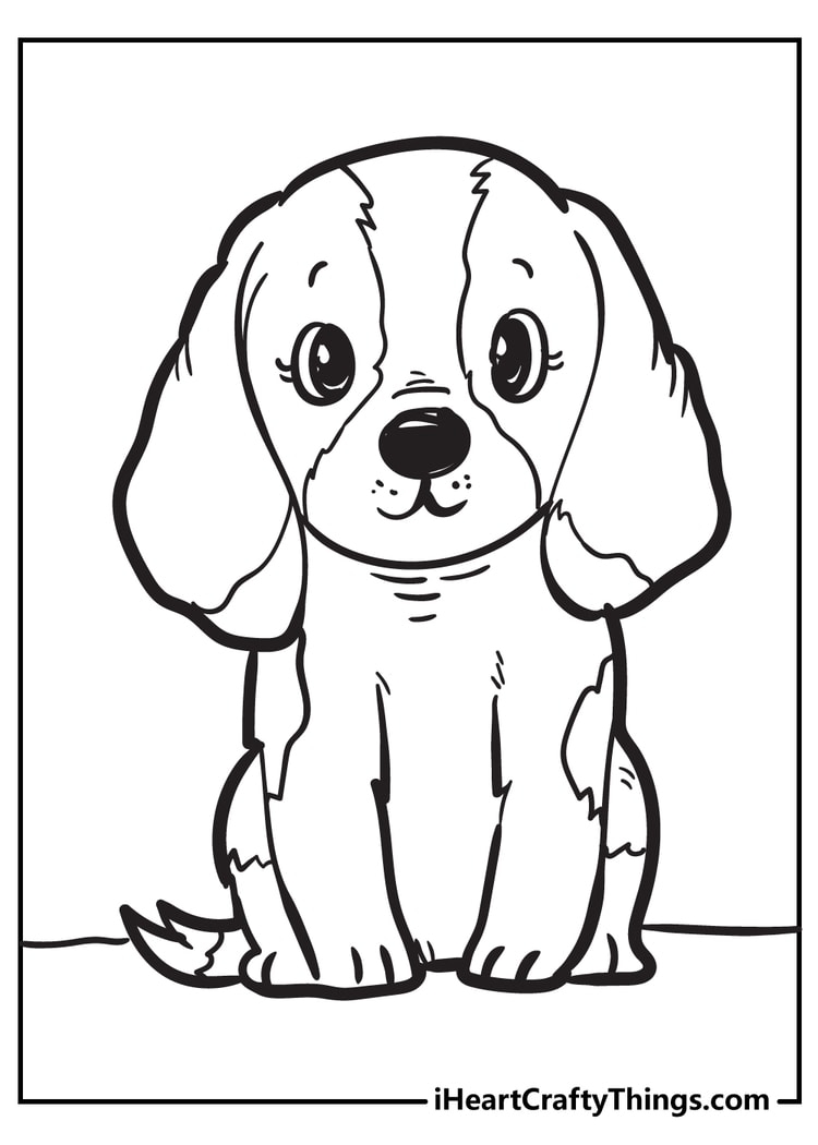 Unleash Your Inner Artist With Adorable Puppy Dog Printable Coloring Pages Unleash Your Inner Artist With Adorable Puppy Dog Printable Coloring Pages