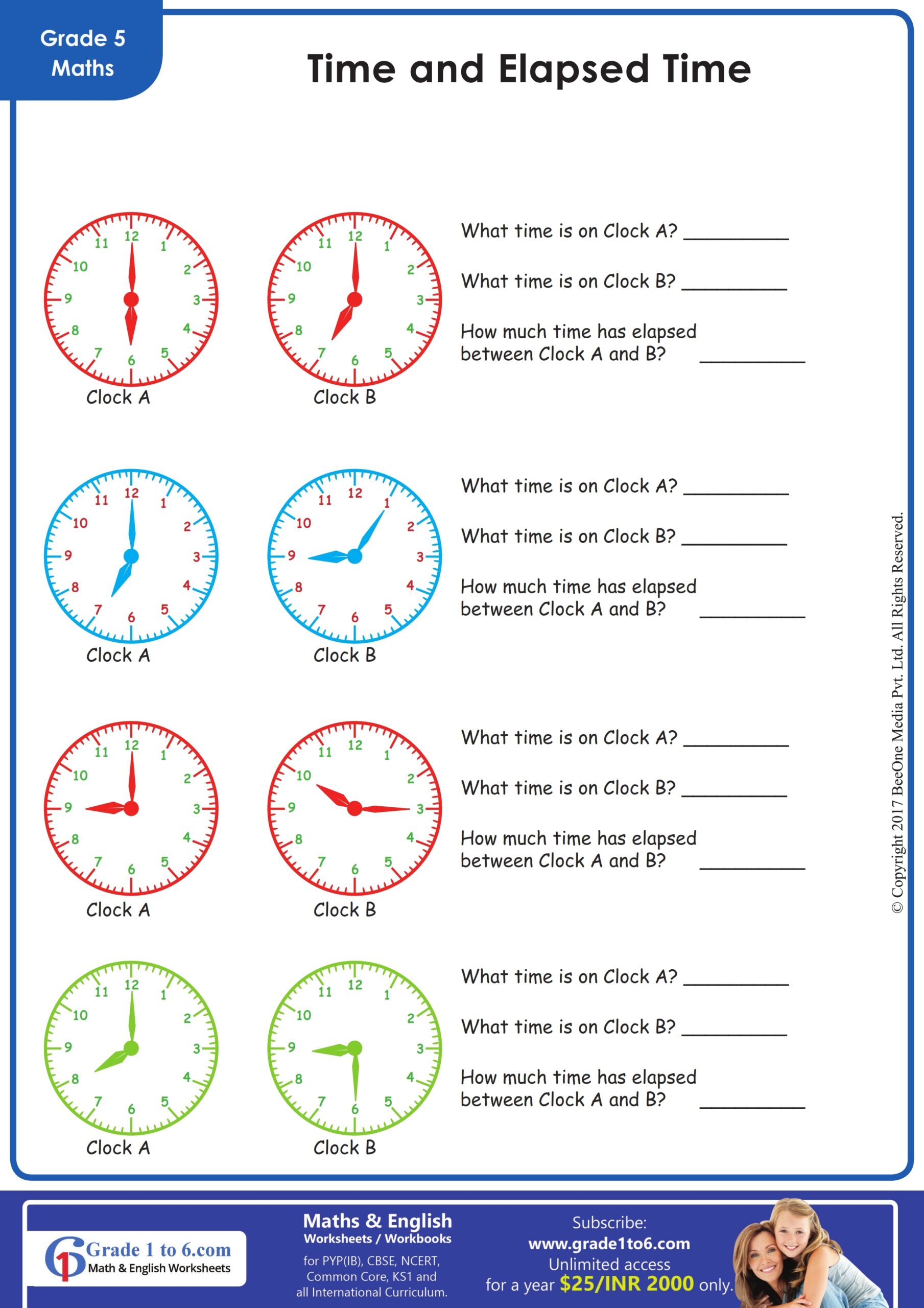 time and elapsed time worksheets time and elapsed time worksheets