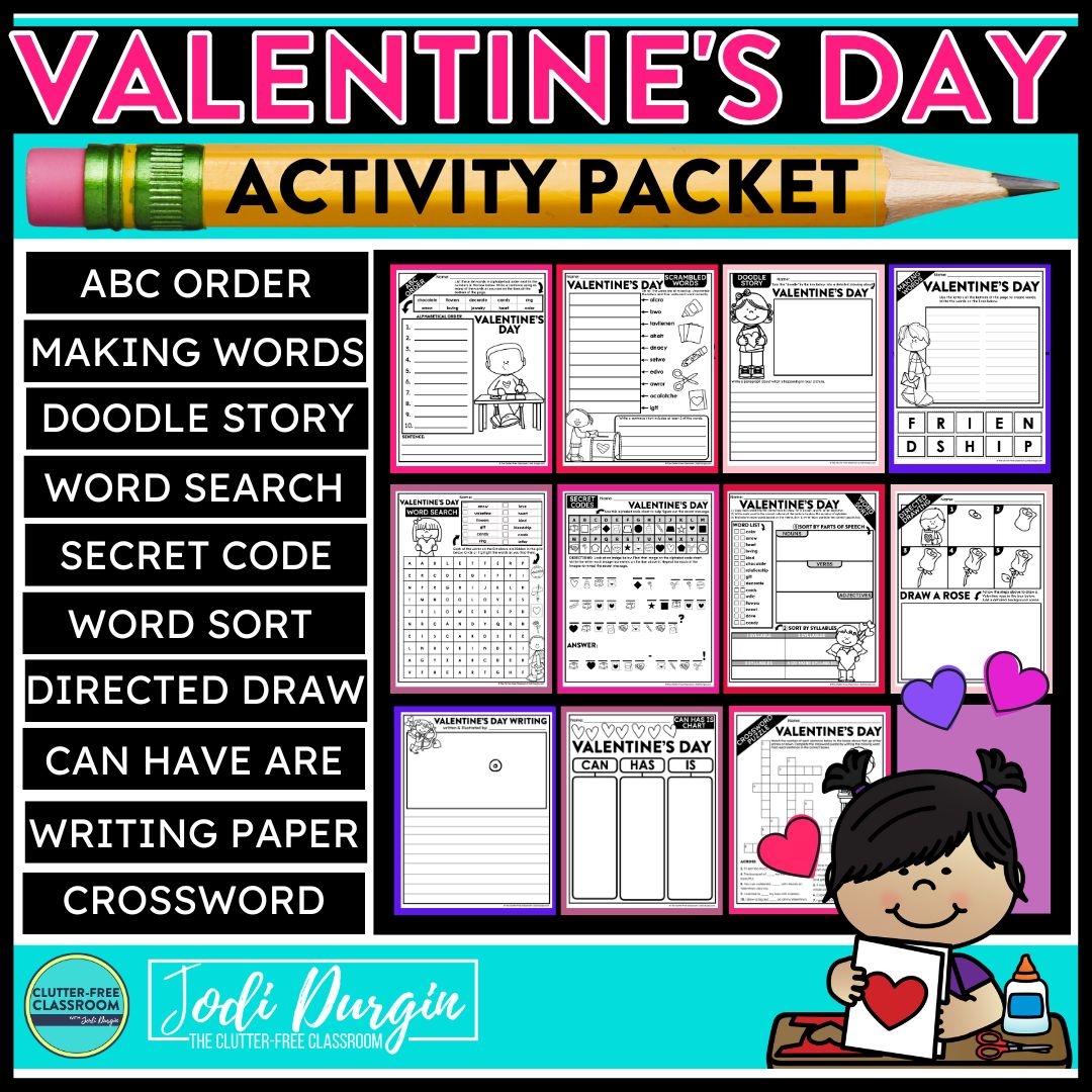 valentine s day worksheets valentine s day worksheets