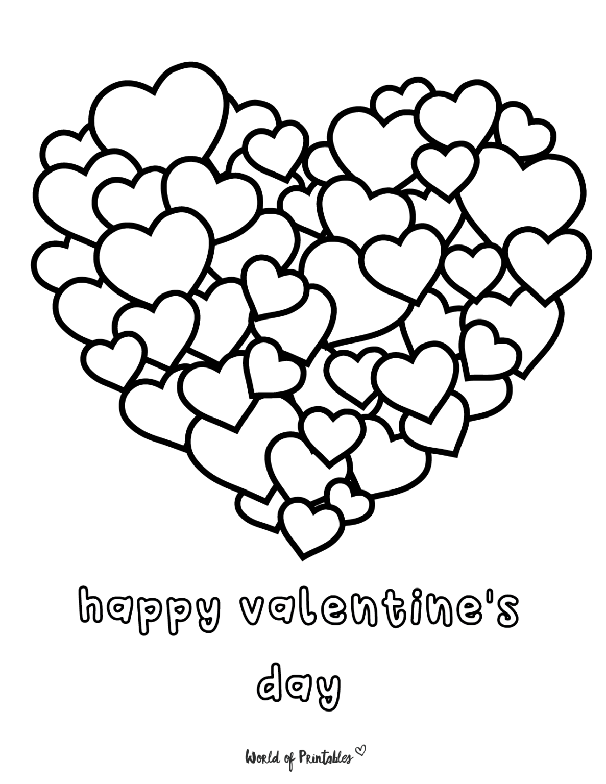 Valentines Day Coloring Pages 50 Free Printables To Color World Of Valentines Day Coloring Pages 50 Free Printables To Color World Of