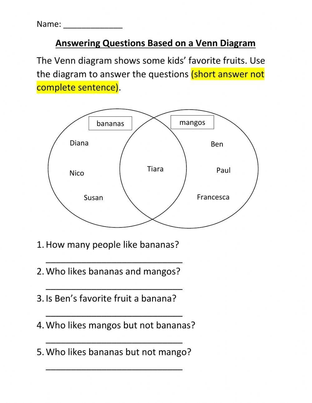 Venn Diagram Worksheets And Templates Worksheets Library Venn Diagram Worksheets And Templates Worksheets Library