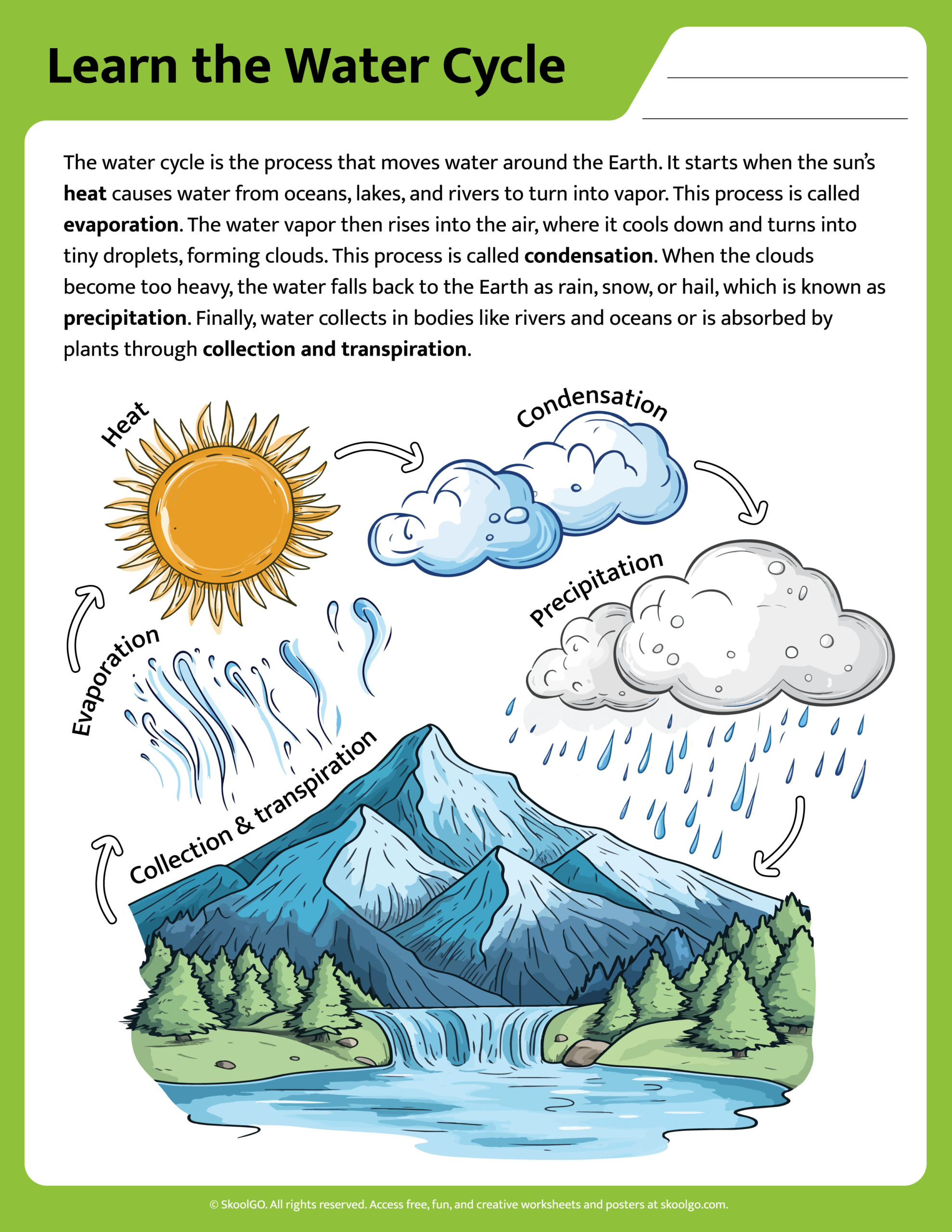 Water Cycle Worksheets For 4th Grade Grade 4 Water Cycle Worksheets Water Cycle Worksheets For 4th Grade Grade 4 Water Cycle Worksheets