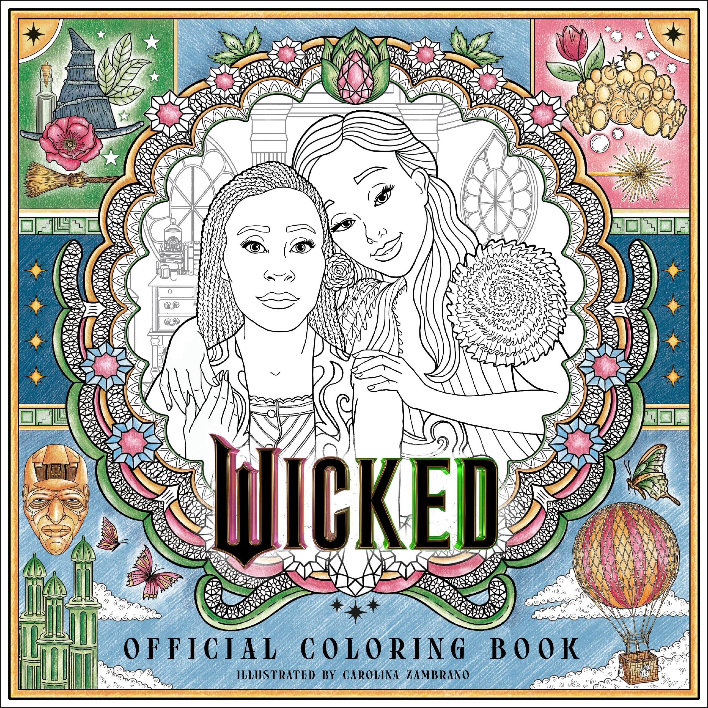 wicked coloring pages