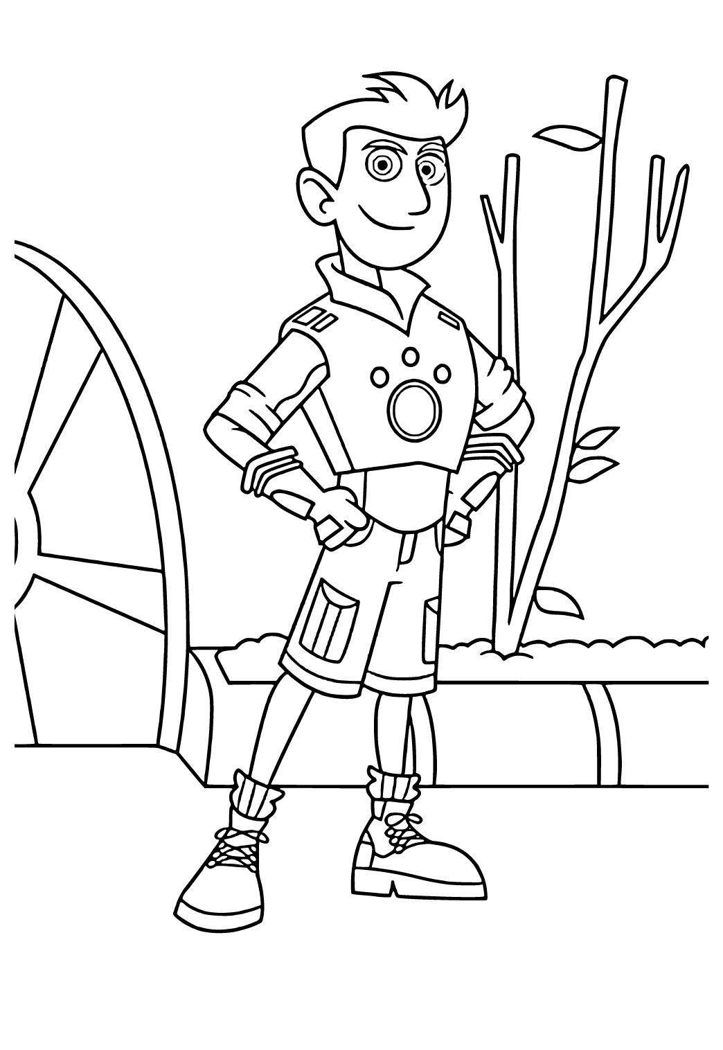 Wild Kratts Coloring Pages