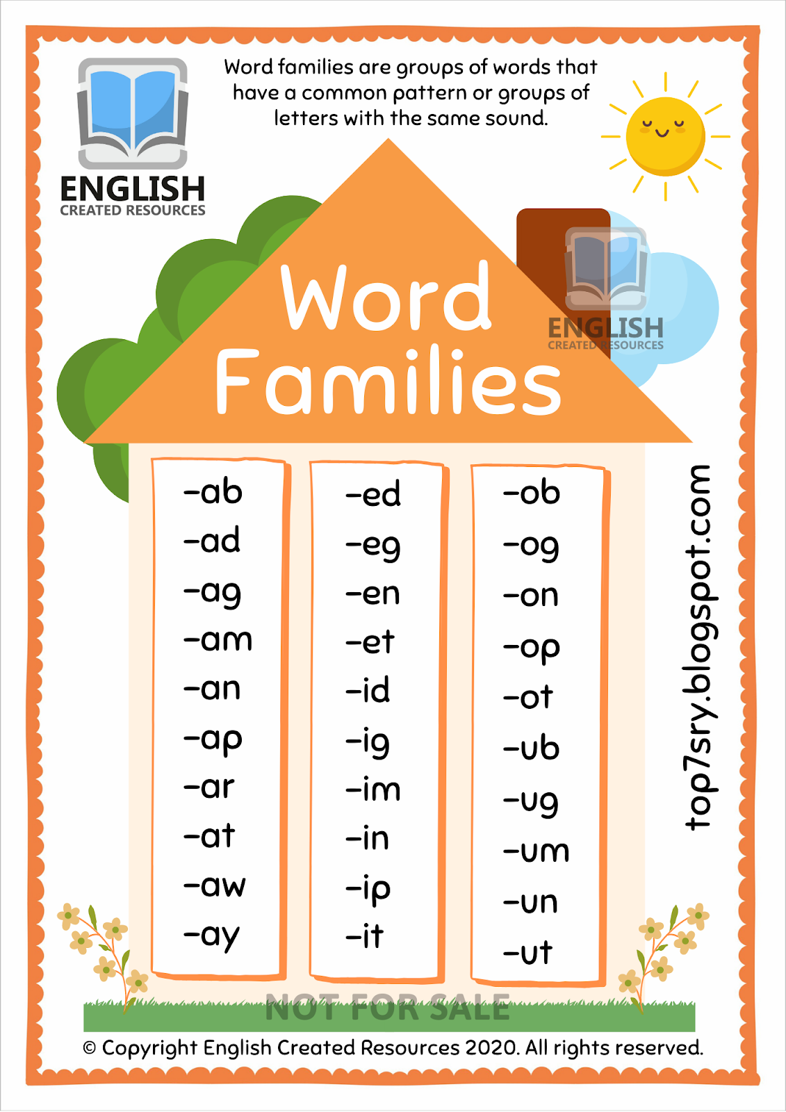 Word Family Worksheets Word Family Worksheets