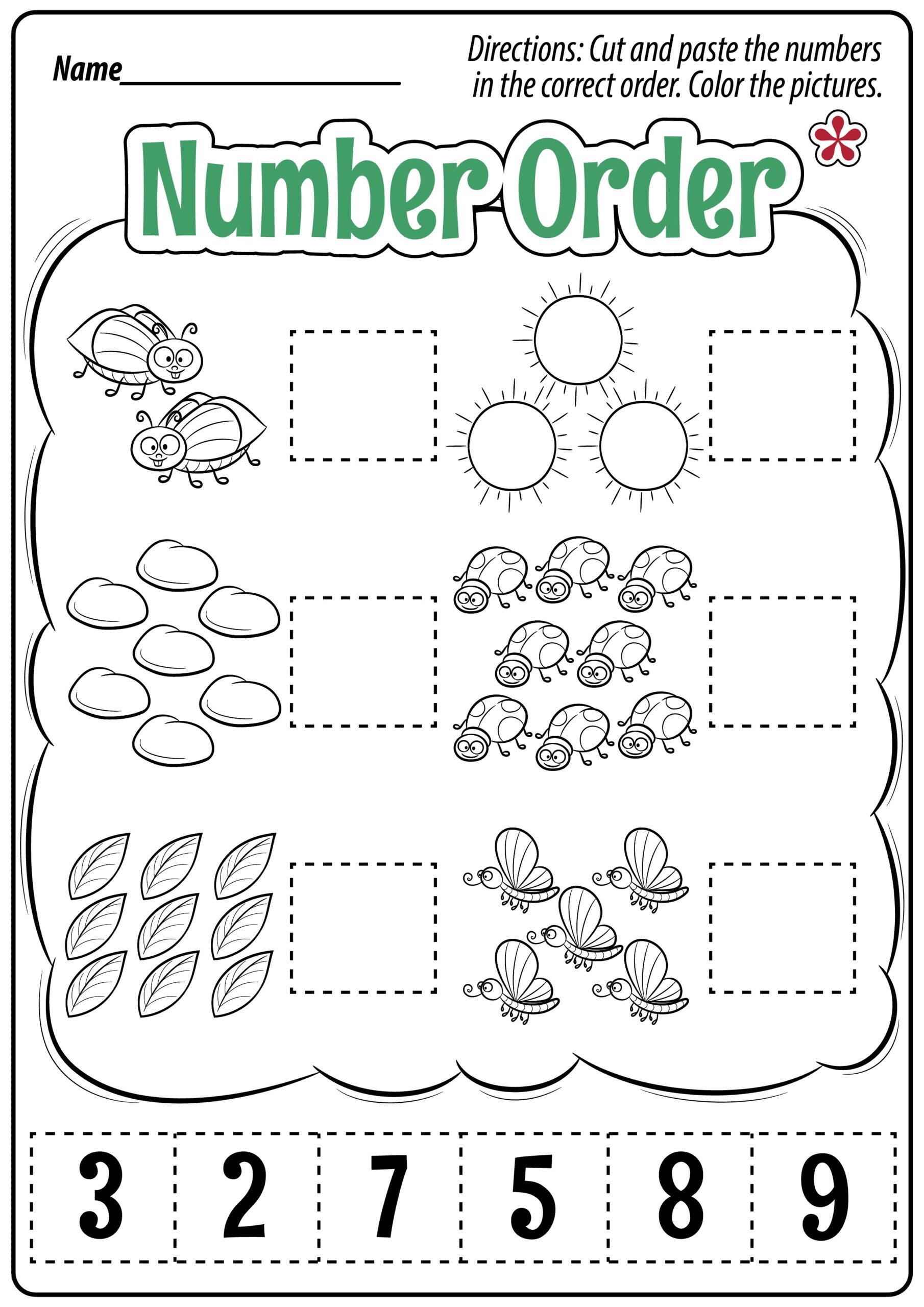 Worksheets Numbers For Preschoolers Worksheets Numbers For Preschoolers