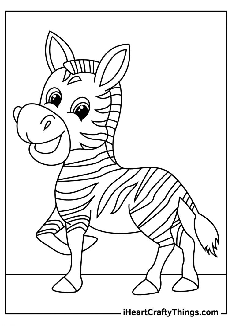 Zebra Malvorlage Free Printable Zebra Coloring Pages For Kids 